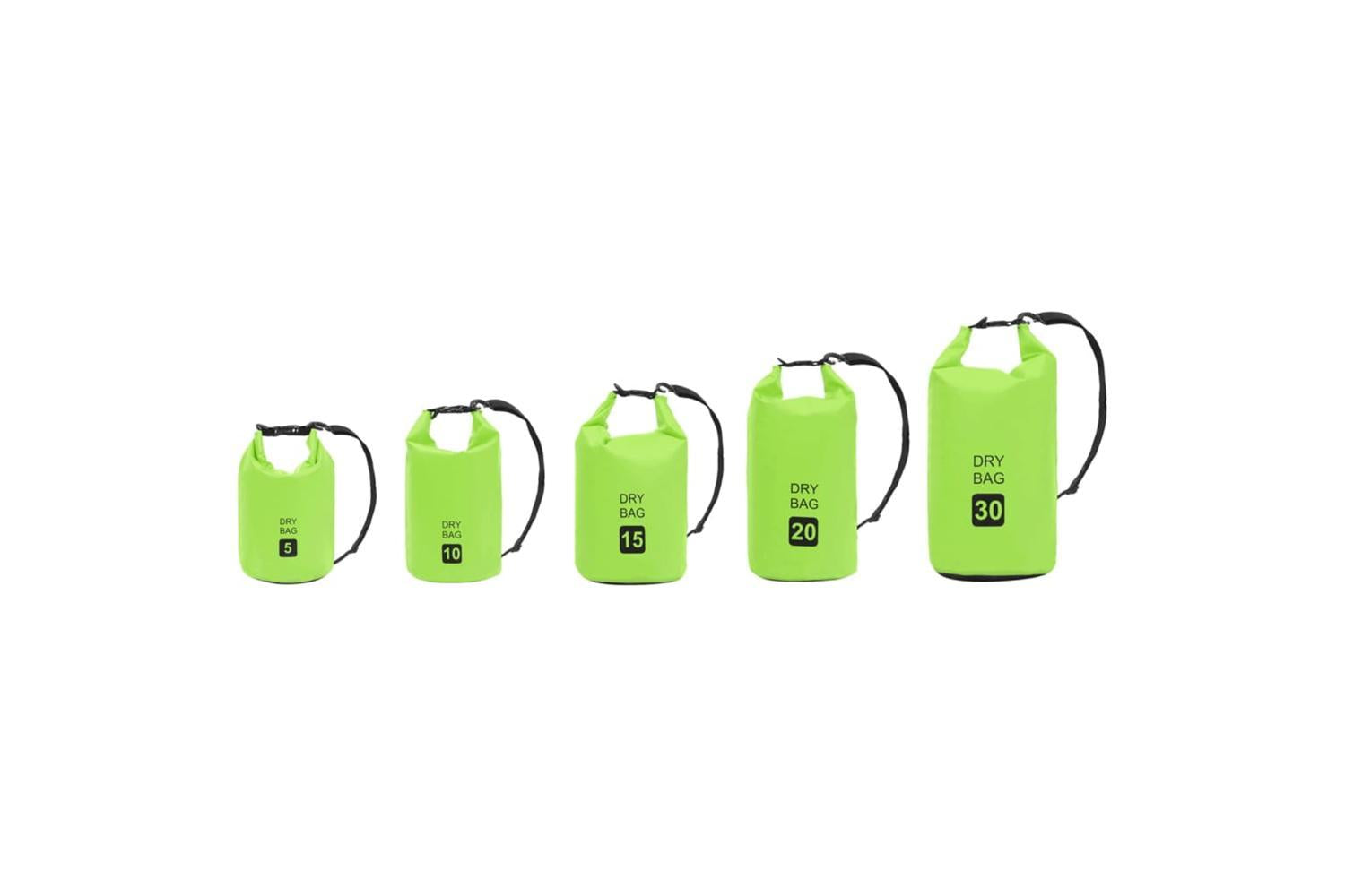 Vidaxl Dry Bag Green 5 L Pvc-8