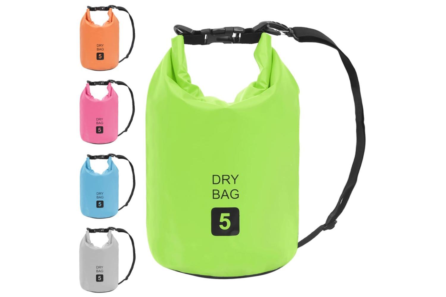 Vidaxl Dry Bag Green 5 L Pvc-9