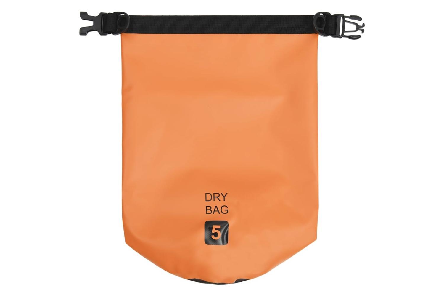 Vidaxl Dry Bag Orange 5 L Pvc-3