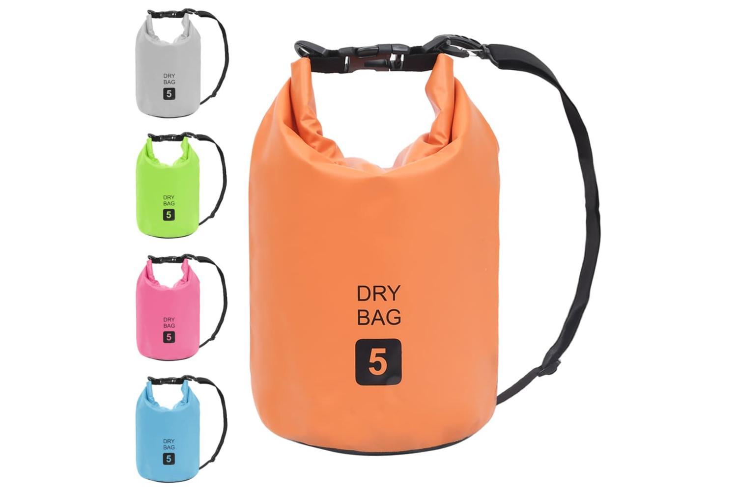 Vidaxl Dry Bag Orange 5 L Pvc-9