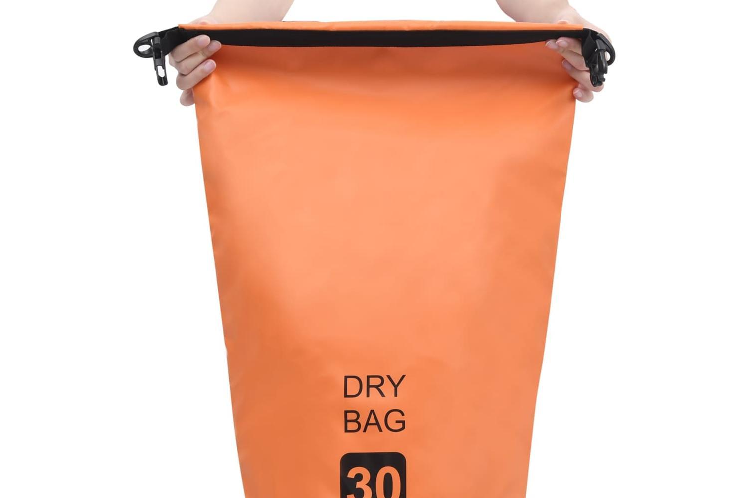 Vidaxl Dry Bag Orange 30 L Pvc-2