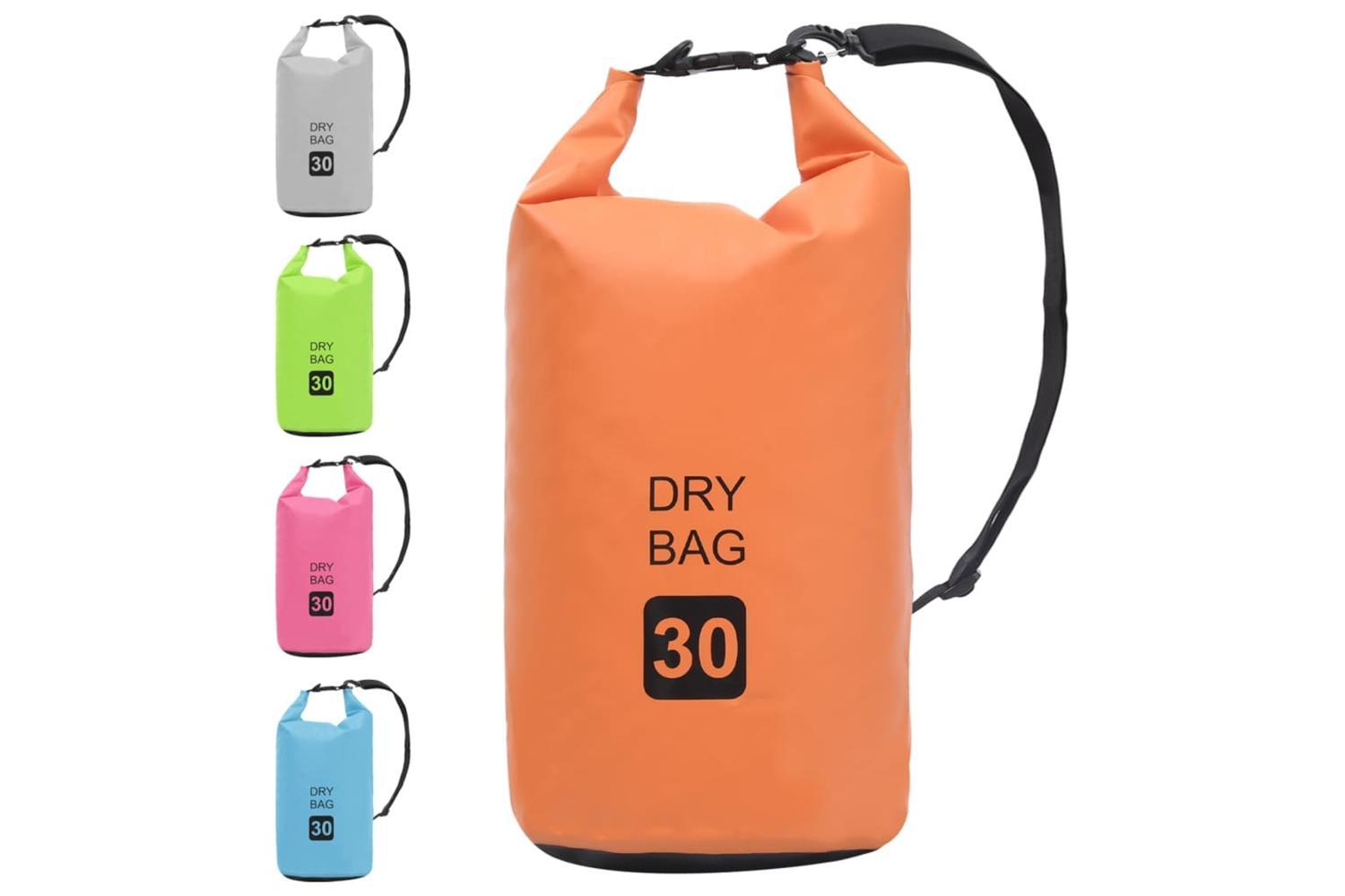 Vidaxl Dry Bag Orange 30 L Pvc-9