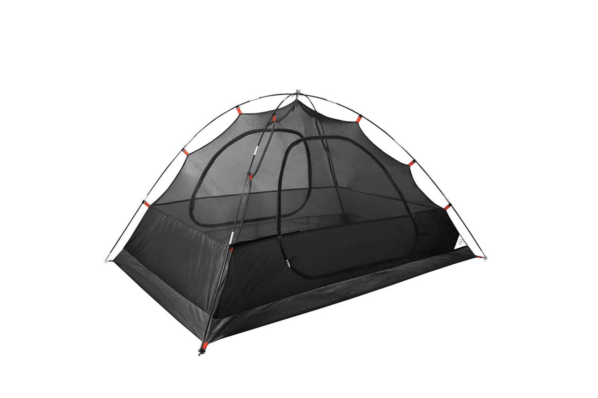 Vidaxl Camping Tent Dome 2-person White Blackout Fabric Waterproof-10