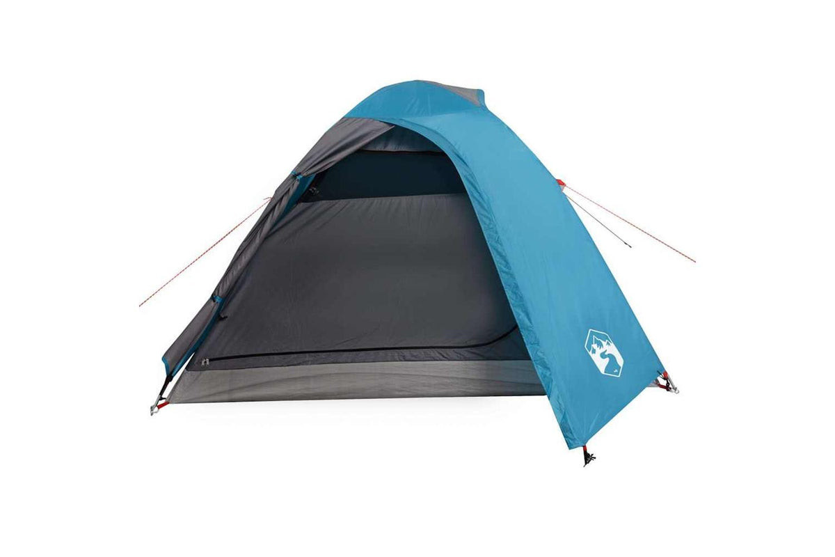 Vidaxl Camping Tent Dome 3-person Blue Waterproof-5