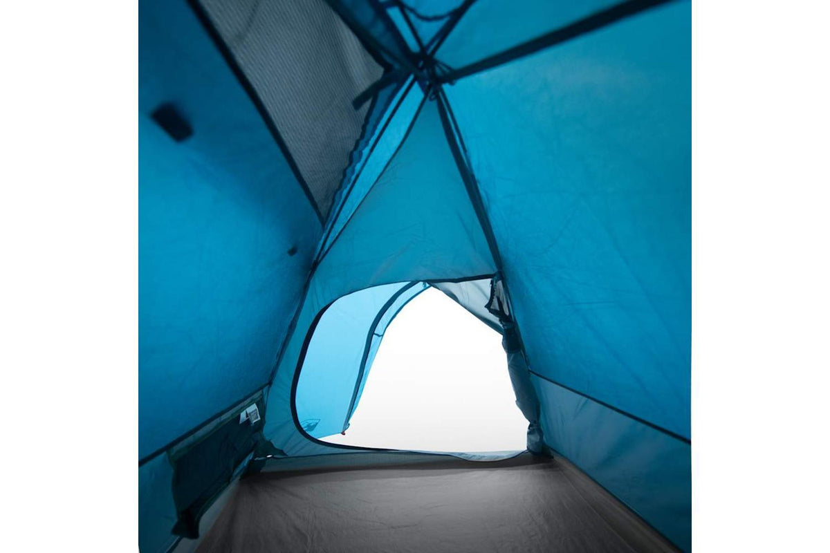 Vidaxl Camping Tent Dome 3-person Blue Waterproof-10
