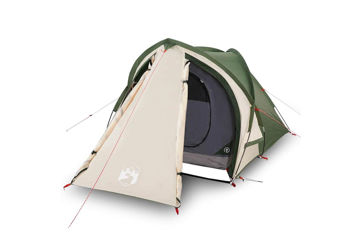Vidaxl Camping Tent Dome 2-person Green Waterproof-2