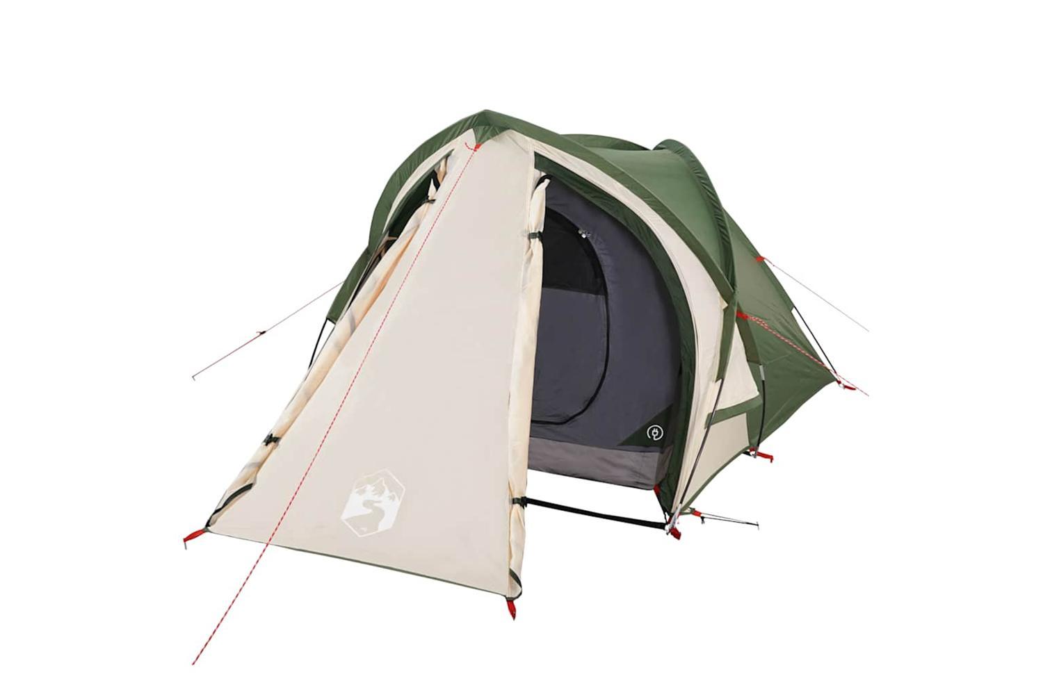 Vidaxl Camping Tent Dome 2-person Green Waterproof-4
