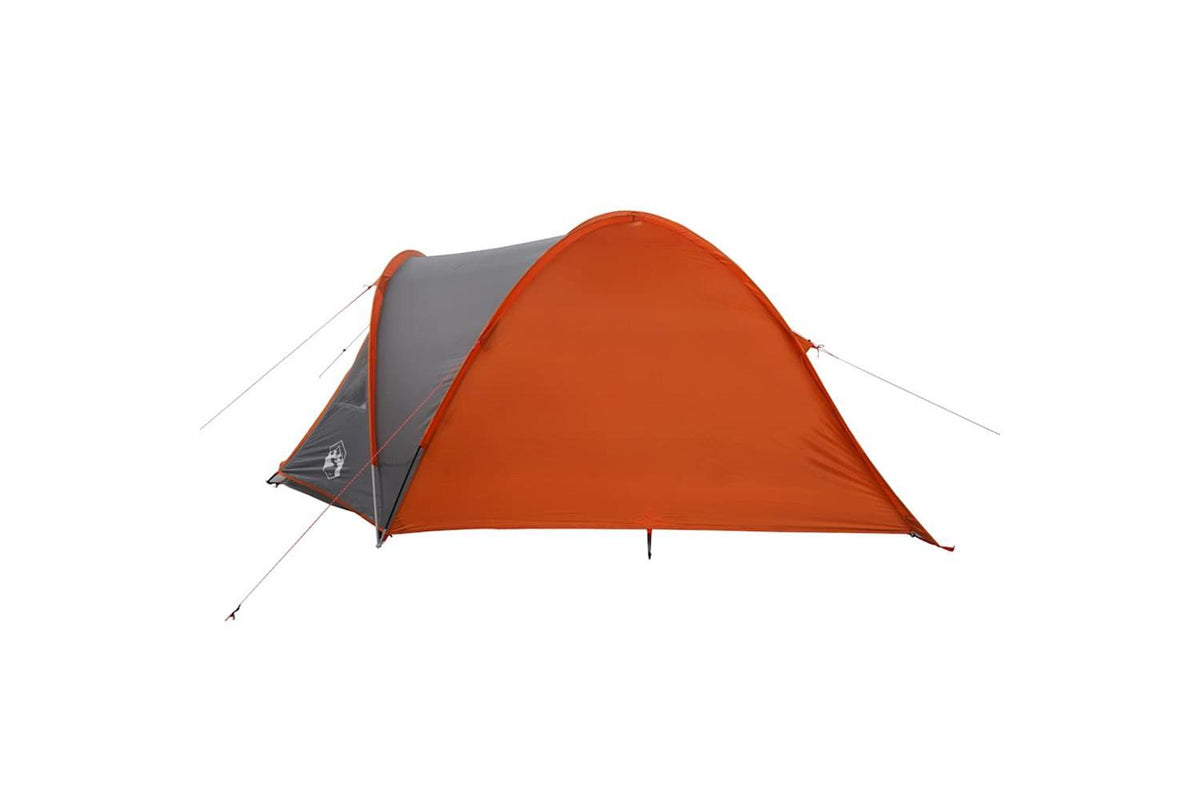 Vidaxl Camping Tent Dome 4-person Orange Waterproof-7