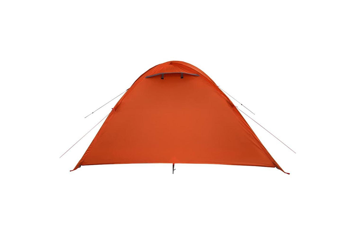 Vidaxl Camping Tent Dome 4-person Orange Waterproof-8