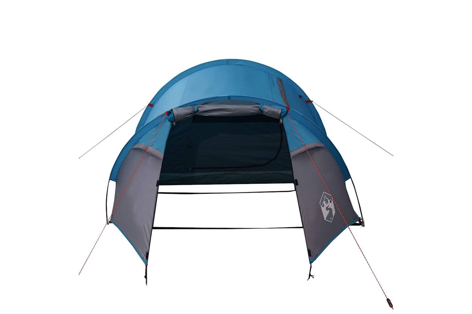 Vidaxl Camping Tent Tunnel 2-person Blue Waterproof-5