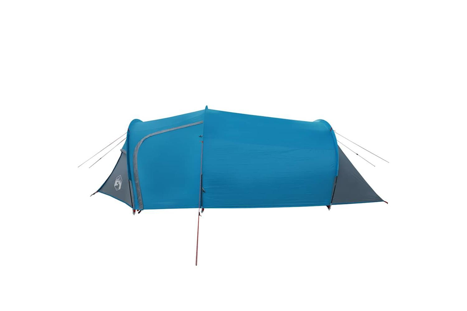 Vidaxl Camping Tent Tunnel 2-person Blue Waterproof-7