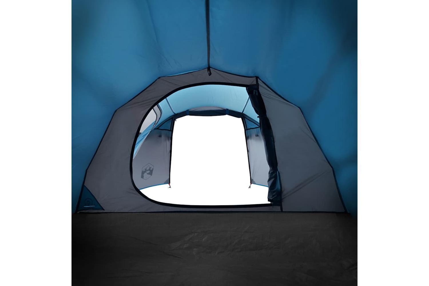 Vidaxl Camping Tent Tunnel 2-person Blue Waterproof-9