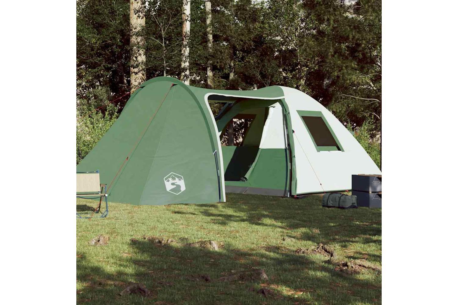 Vidaxl Family Tent Dome 6-person Green Waterproof-3