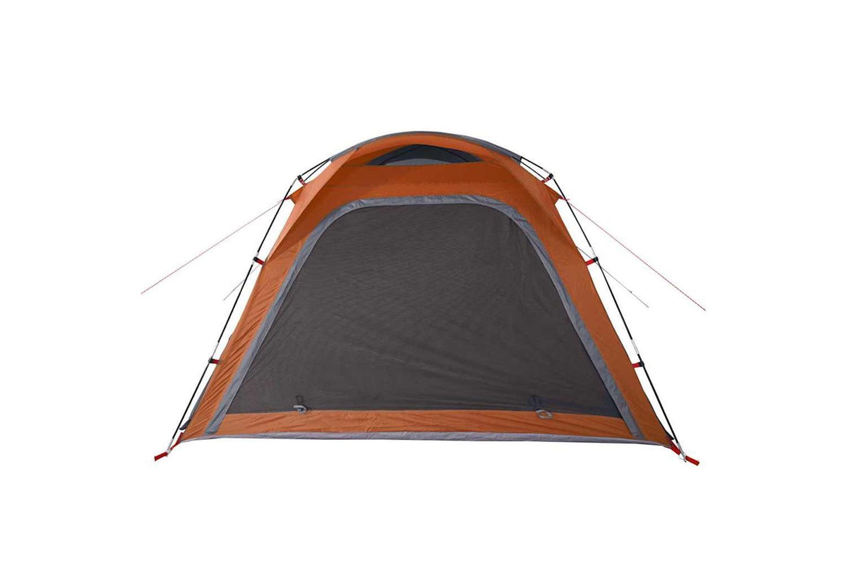 Vidaxl Camping Tent 4-person Grey And Orange Quick Release Waterproof-9