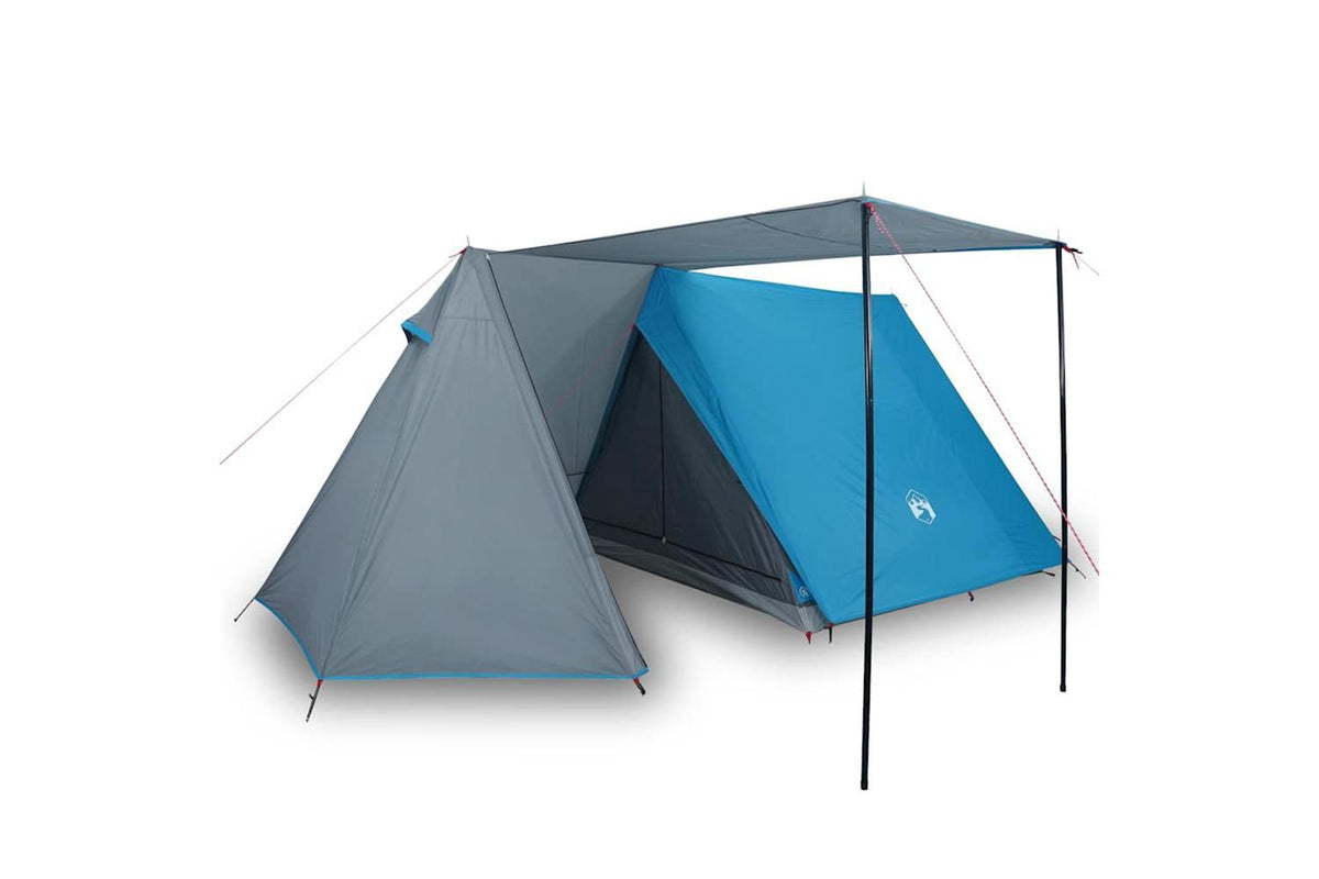 Vidaxl Camping Tent 3-person Blue Waterproof-2