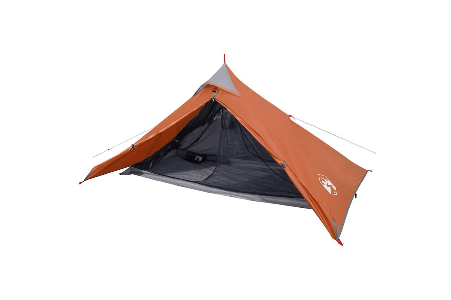 Vidaxl Hanging Tent Tipi 1-person Orange Waterproof-6