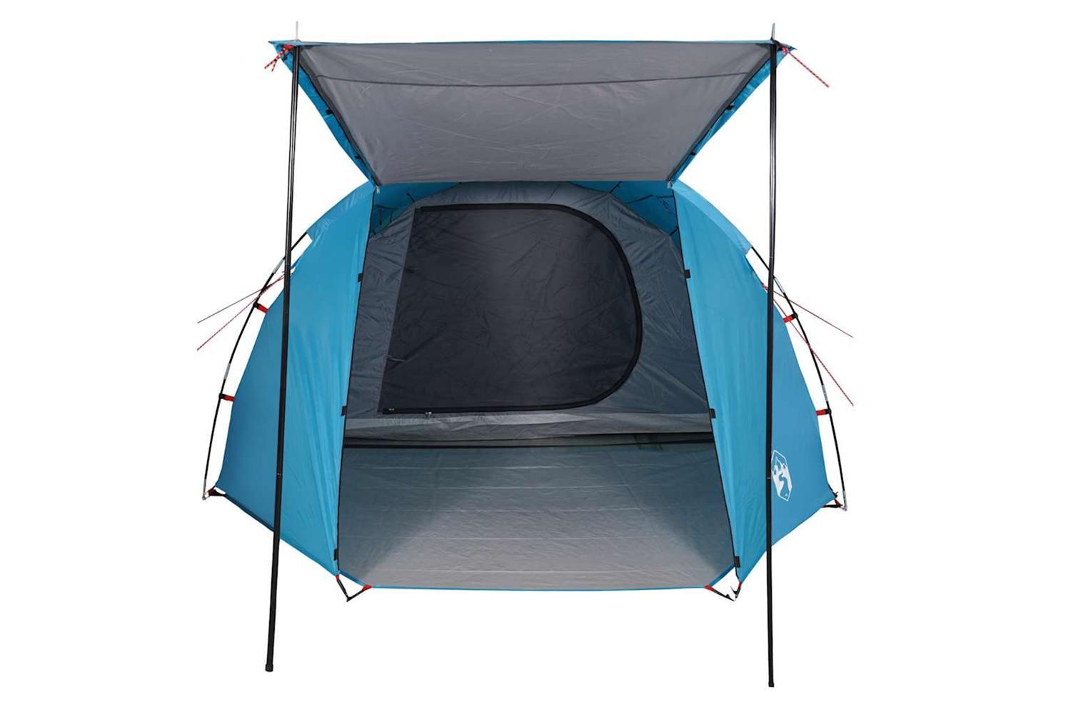 Vidaxl Camping Tent Tunnel 4-person Blue Waterproof-7