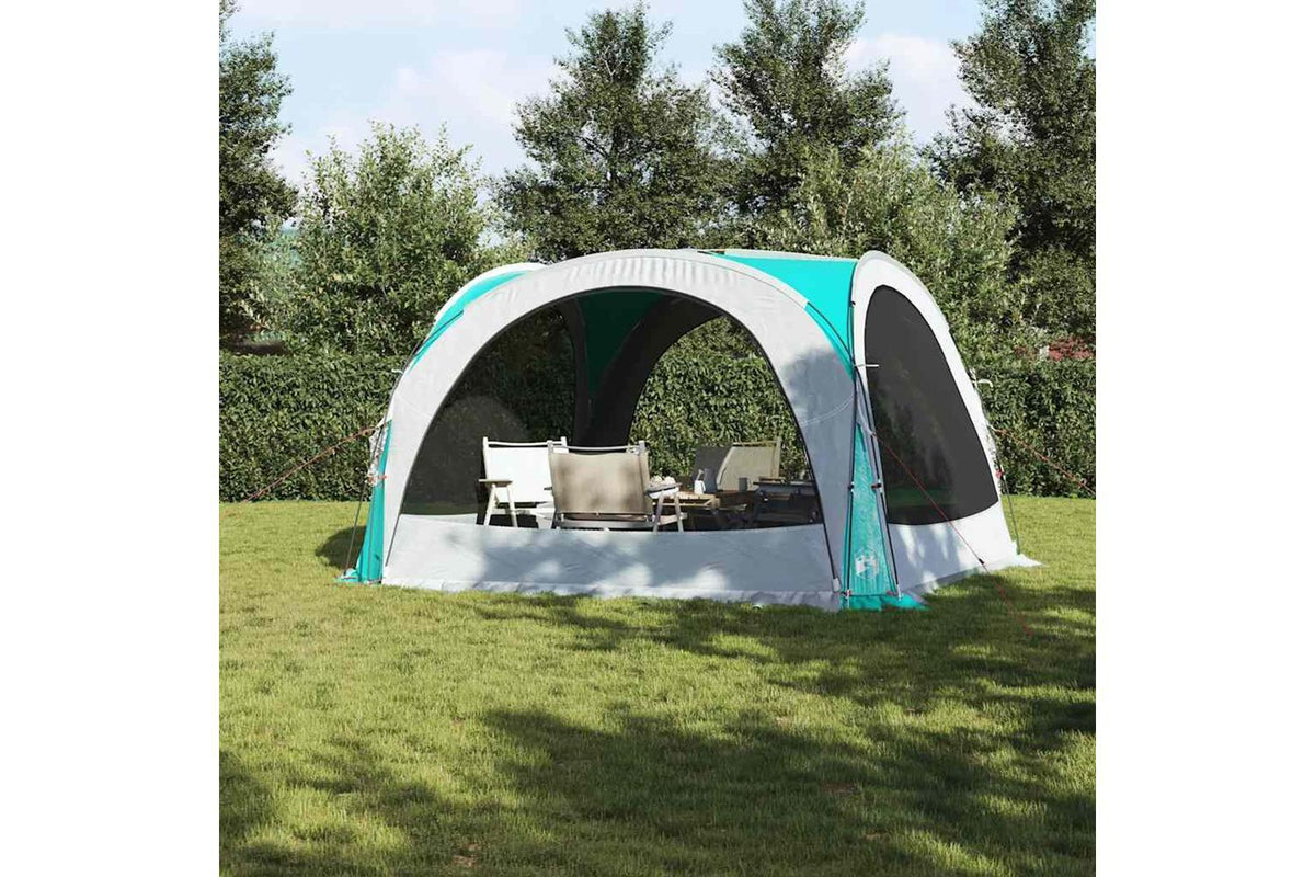 Vidaxl Party Tent Green Waterproof-3