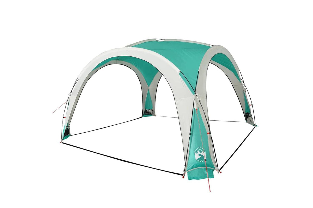 Vidaxl Party Tent Green Waterproof-5