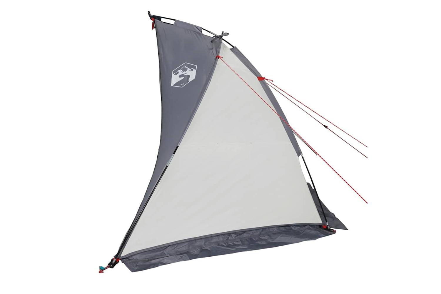 Vidaxl Beach Tent Grey 268x223x125 Cm 185t Polyester-8