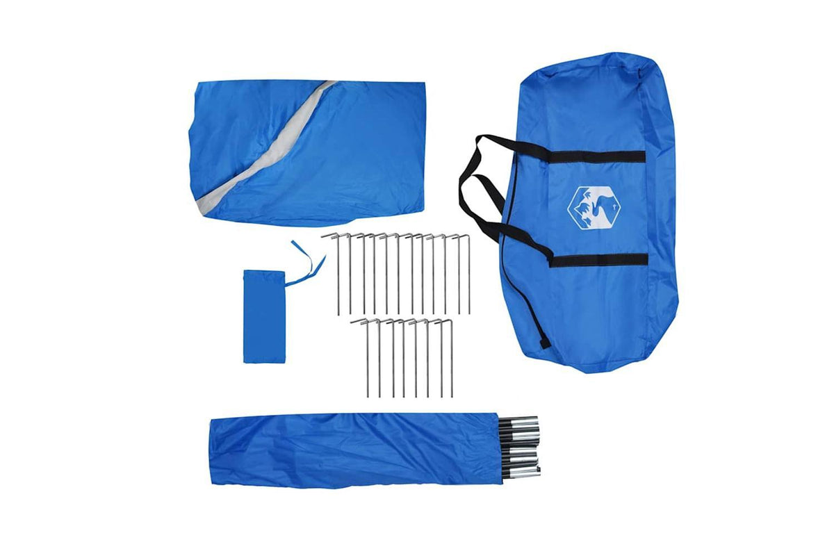 Vidaxl Party Tent Blue Waterproof-9