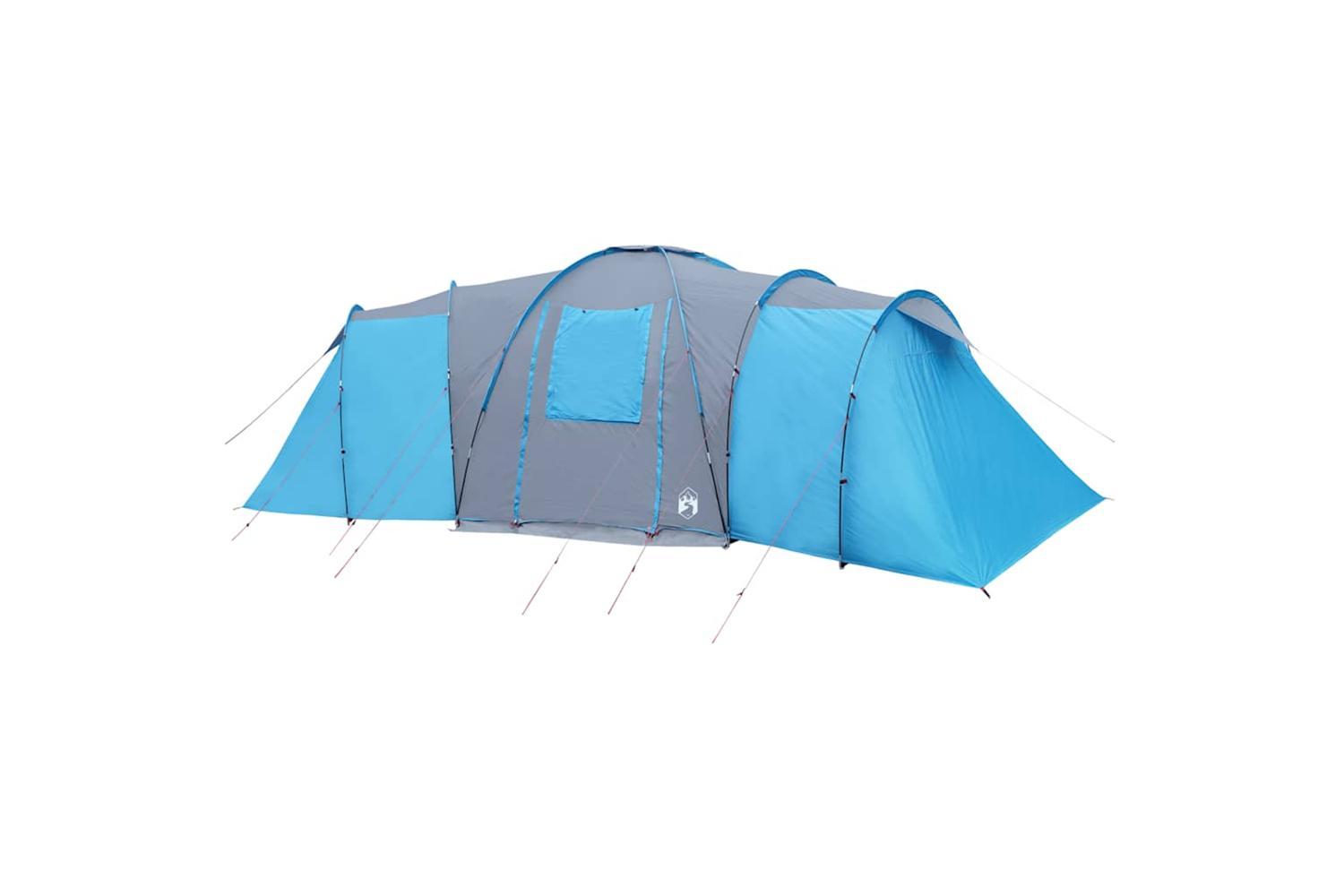 Vidaxl Family Tent Dome 12-person Blue Waterproof-5