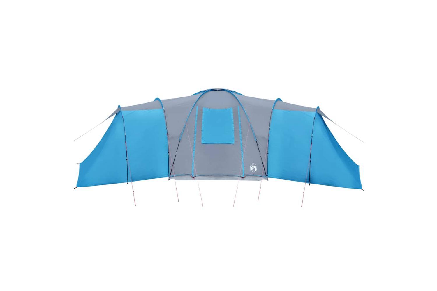 Vidaxl Family Tent Dome 12-person Blue Waterproof-6