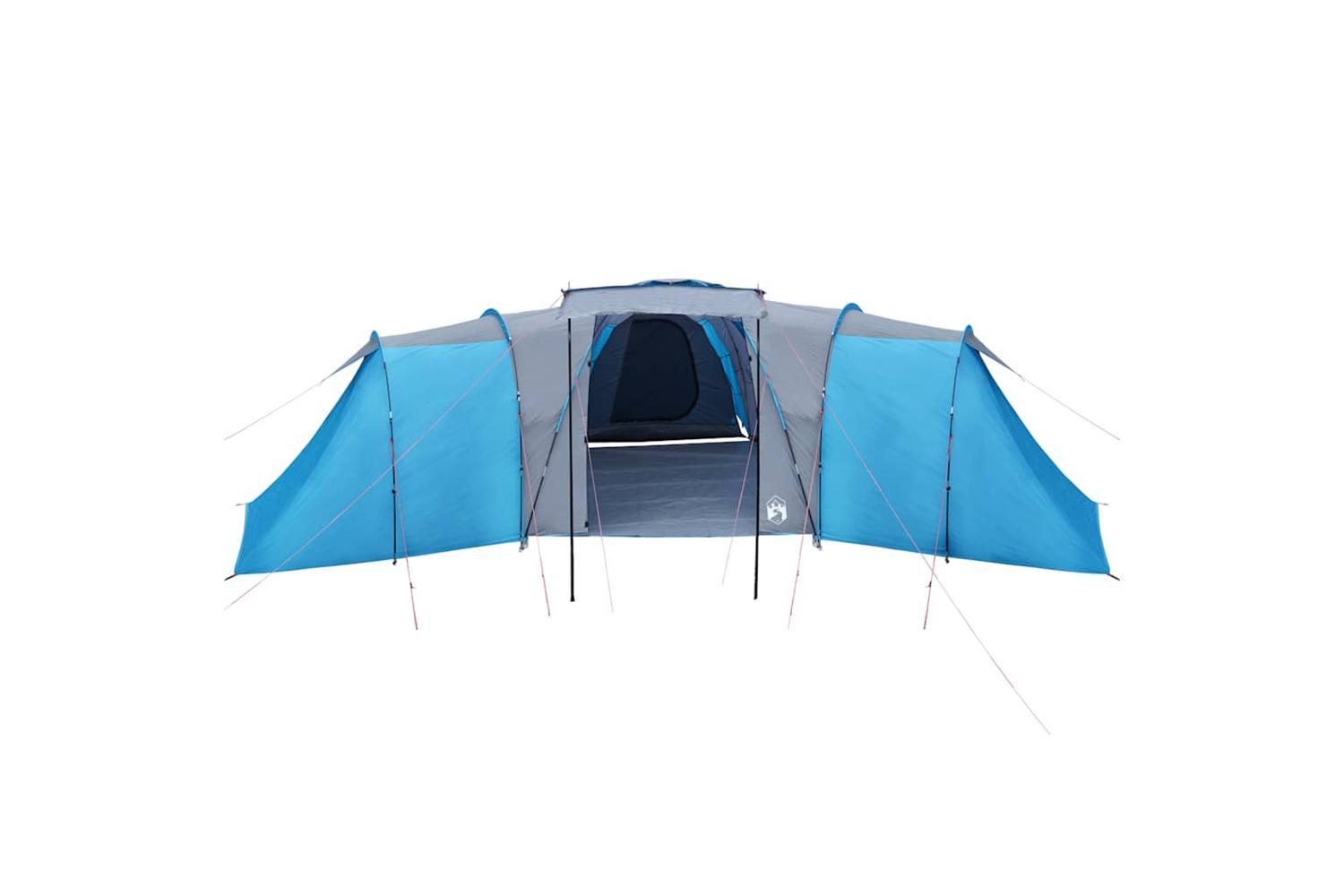 Vidaxl Family Tent Dome 12-person Blue Waterproof-7