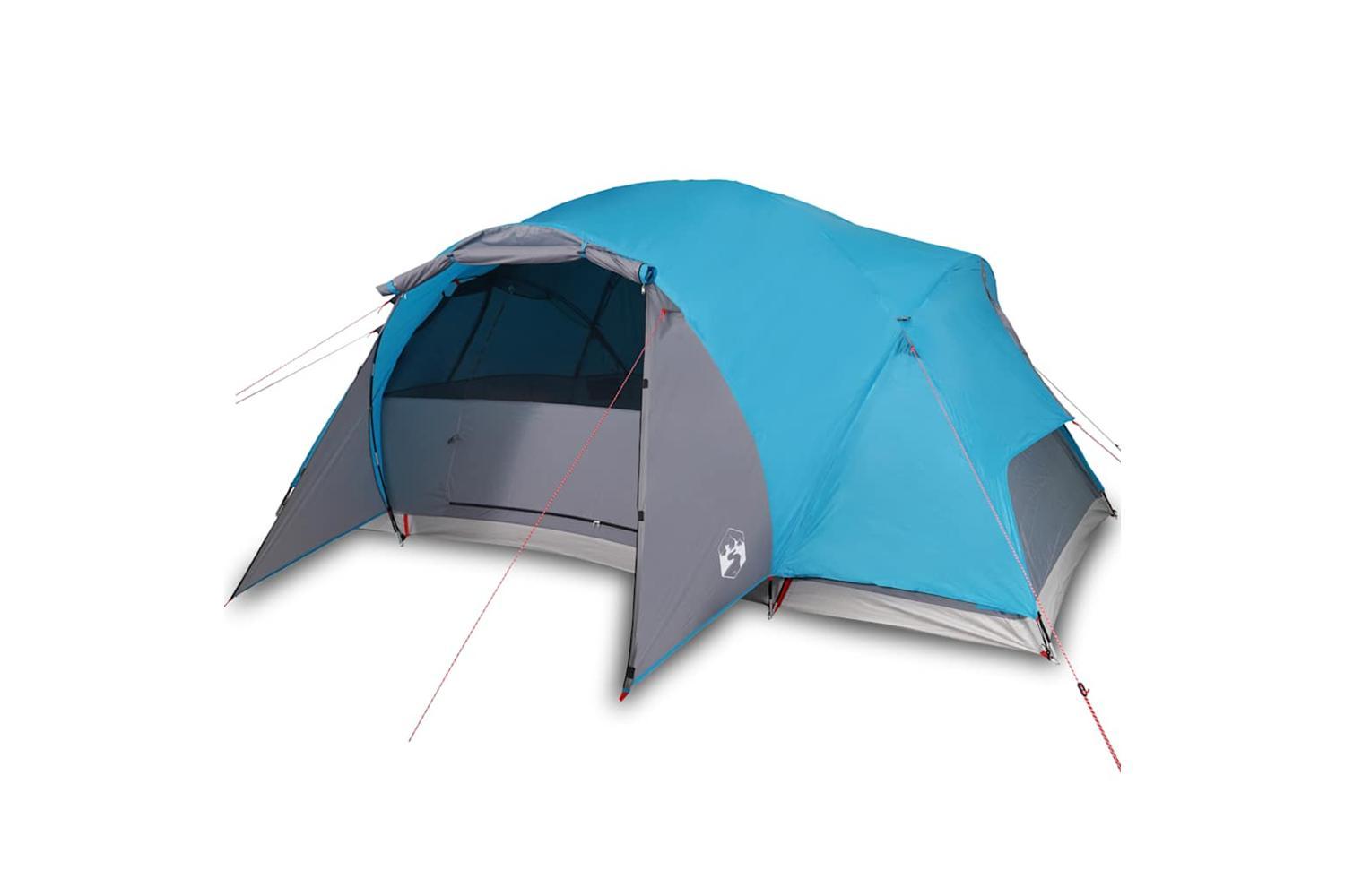 Vidaxl Family Tent Crossvent 8-person Blue Waterproof