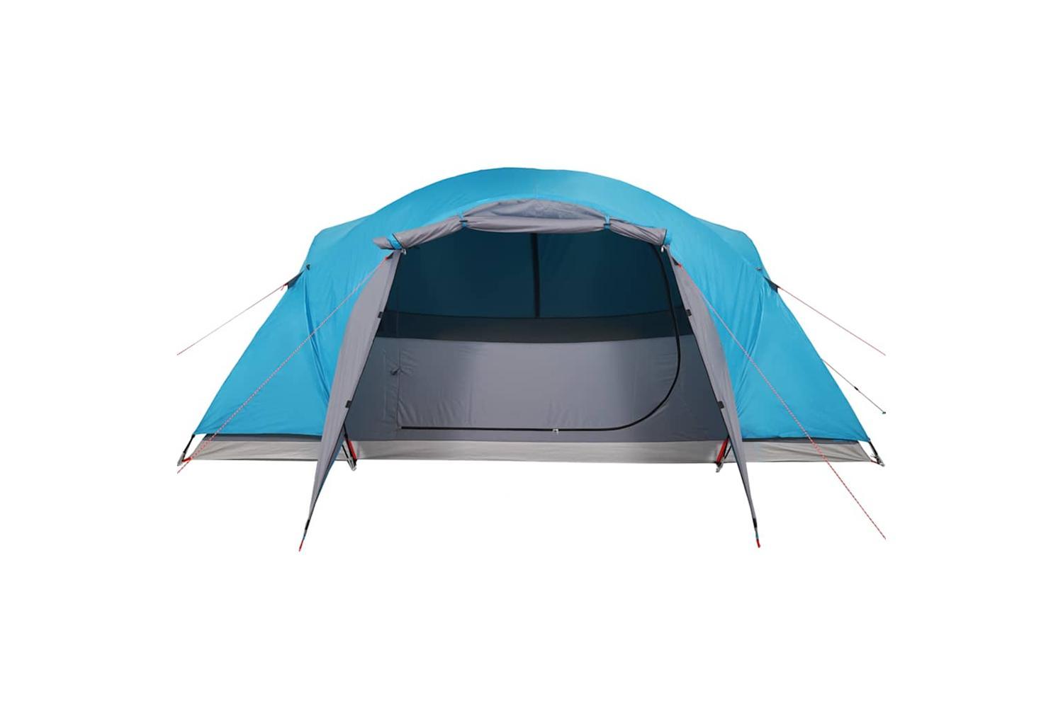 Vidaxl Family Tent Crossvent 8-person Blue Waterproof-5