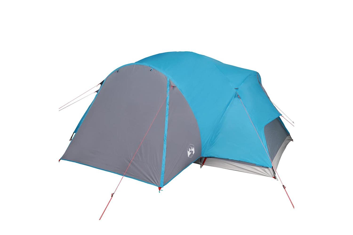 Vidaxl Family Tent Crossvent 8-person Blue Waterproof-6