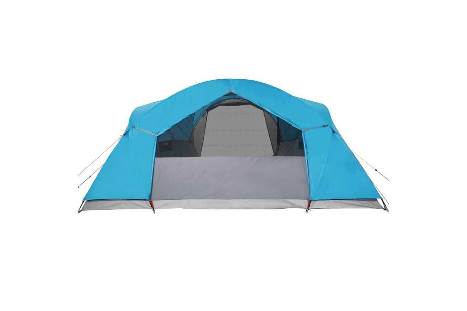Vidaxl Family Tent Crossvent 8-person Blue Waterproof-9