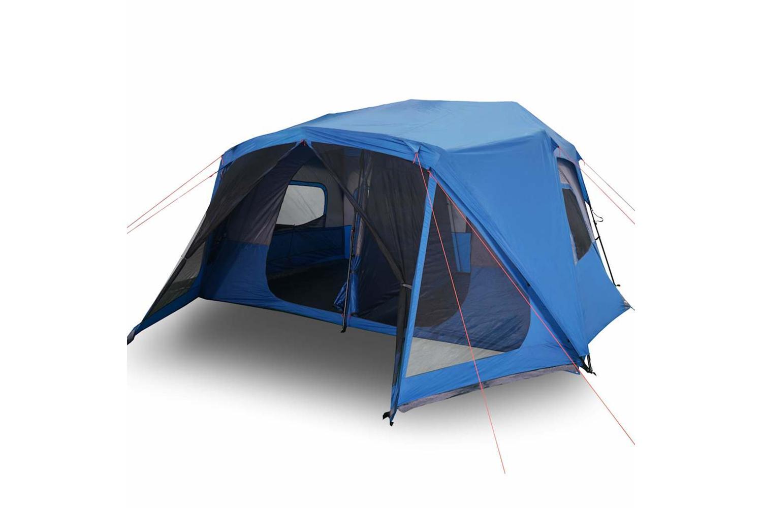 Vidaxl Family Tent 10-person Blue Quick Release Waterproof