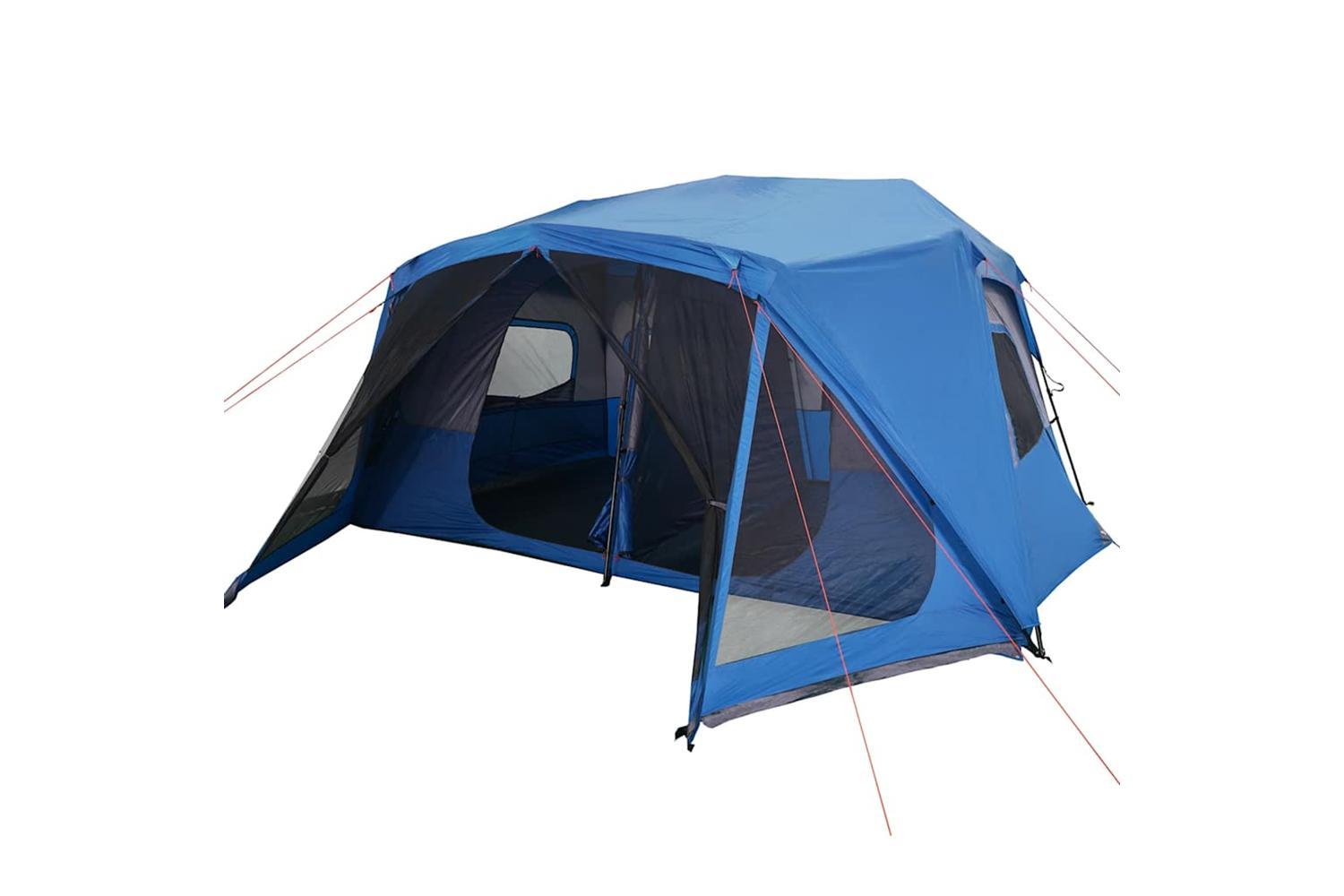 Vidaxl Family Tent 10-person Blue Quick Release Waterproof-3