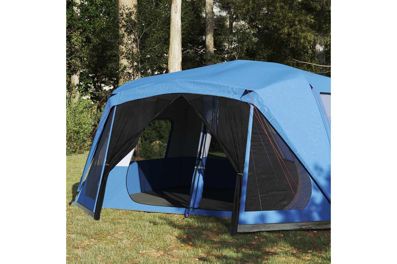 Vidaxl Family Tent 10-person Blue Quick Release Waterproof-4
