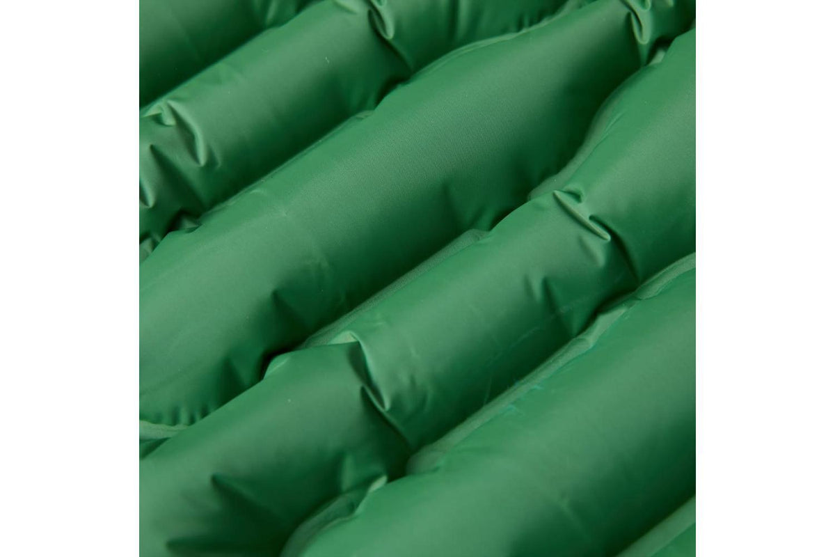 Vidaxl Self Inflating Camping Mattress With Pillow 1-person Green-3