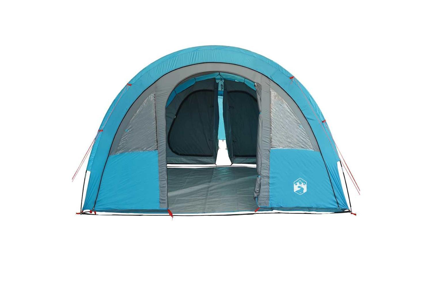 Vidaxl Camping Tent Tunnel 4-person Blue Waterproof-7