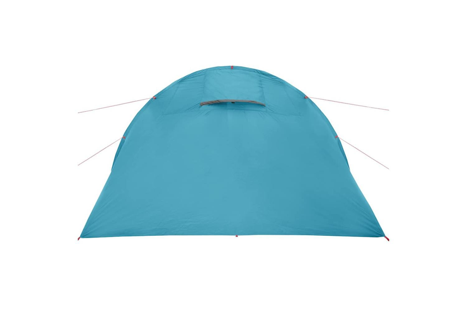 Vidaxl Camping Tent Tunnel 4-person Blue Waterproof-9