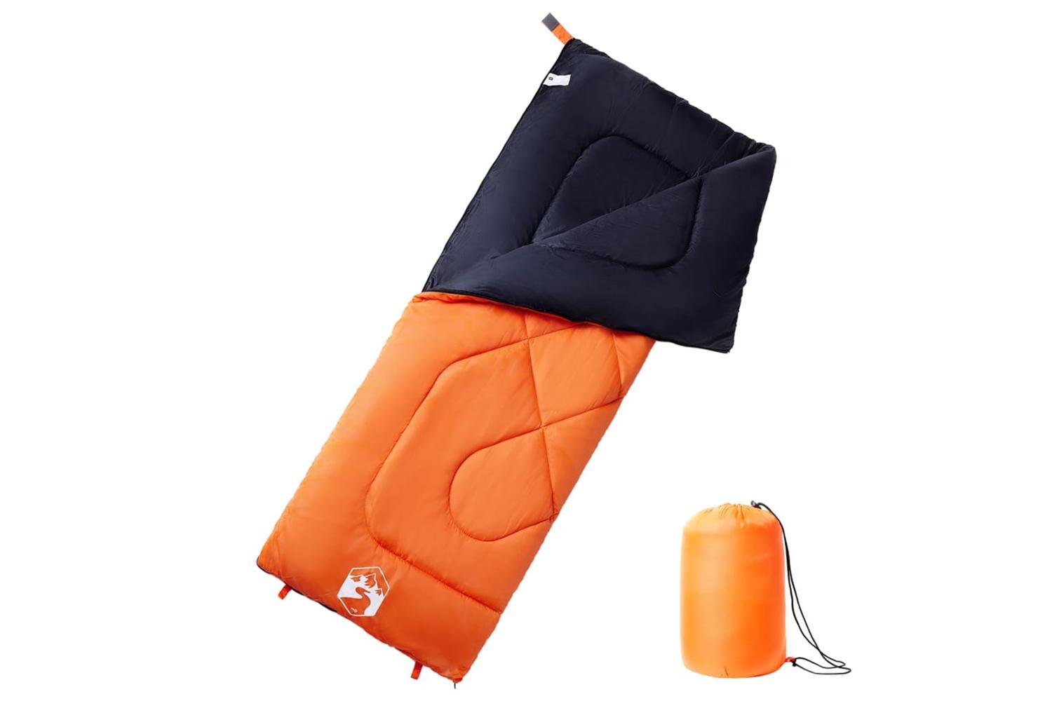 Vidaxl Sleeping Bag For Adults Camping 3 Seasons
