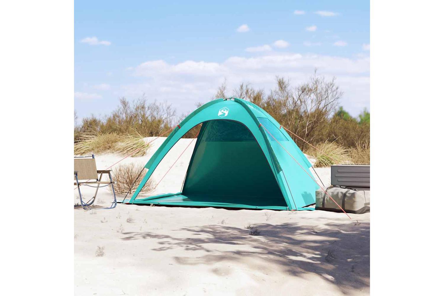 Vidaxl Beach Tent Sea Green Waterproof-3