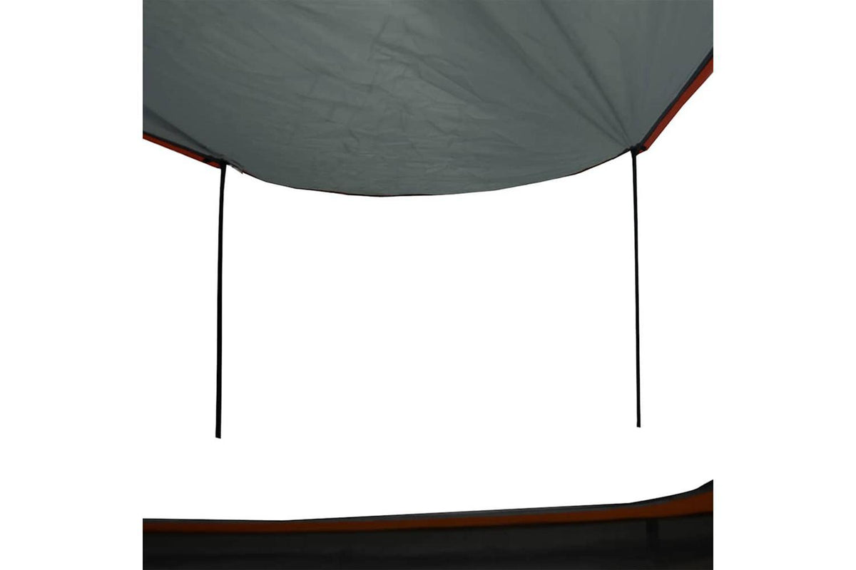 Vidaxl Camping Tent 2-person Grey And Orange Waterproof-10