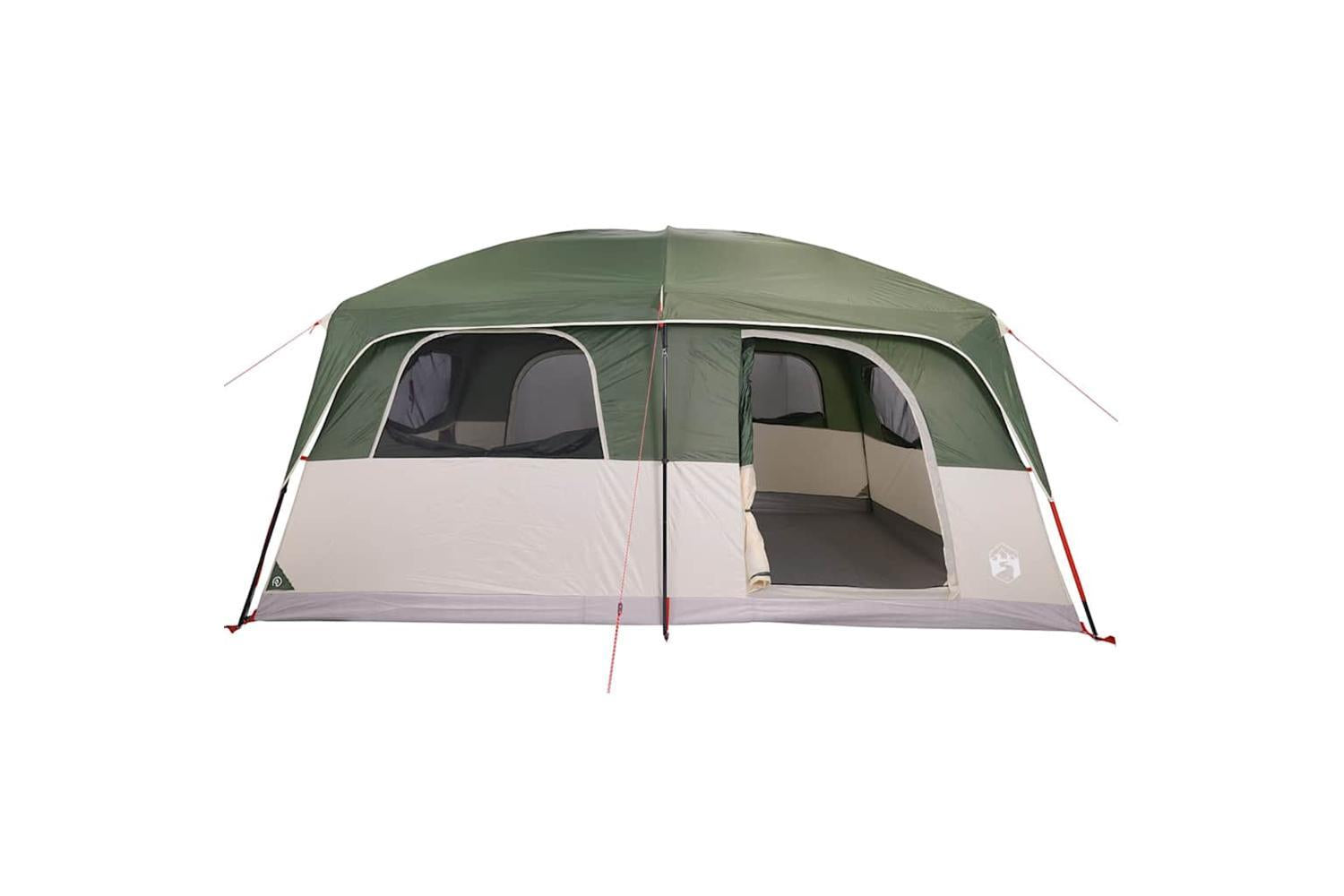 Vidaxl Family Tent Cabin 8-person Green Waterproof-7
