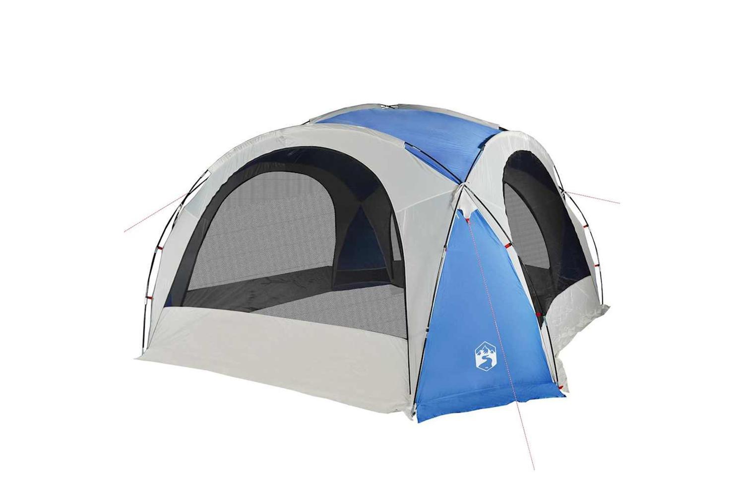 Vidaxl Party Tent Blue Waterproof-4