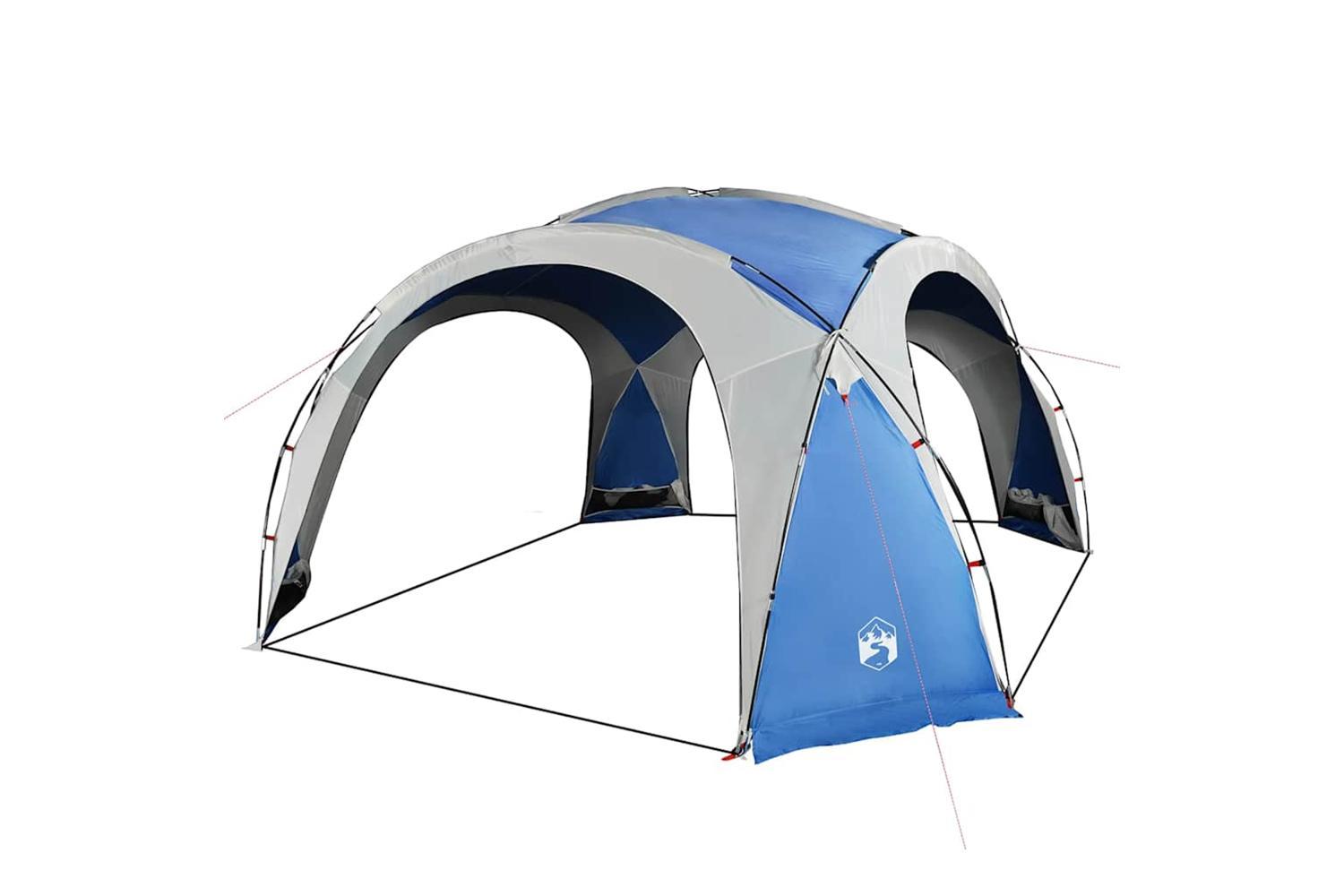 Vidaxl Party Tent Blue Waterproof-5