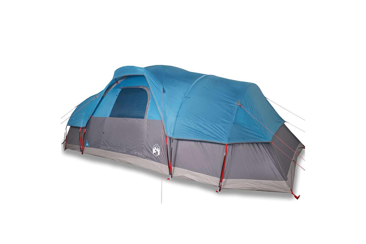 Vidaxl Family Tent Dome 11-person Blue Waterproof-2