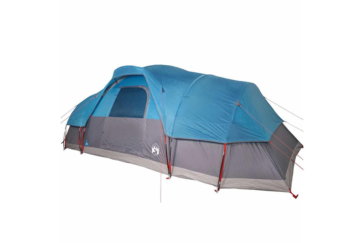 Vidaxl Family Tent Dome 11-person Blue Waterproof-4