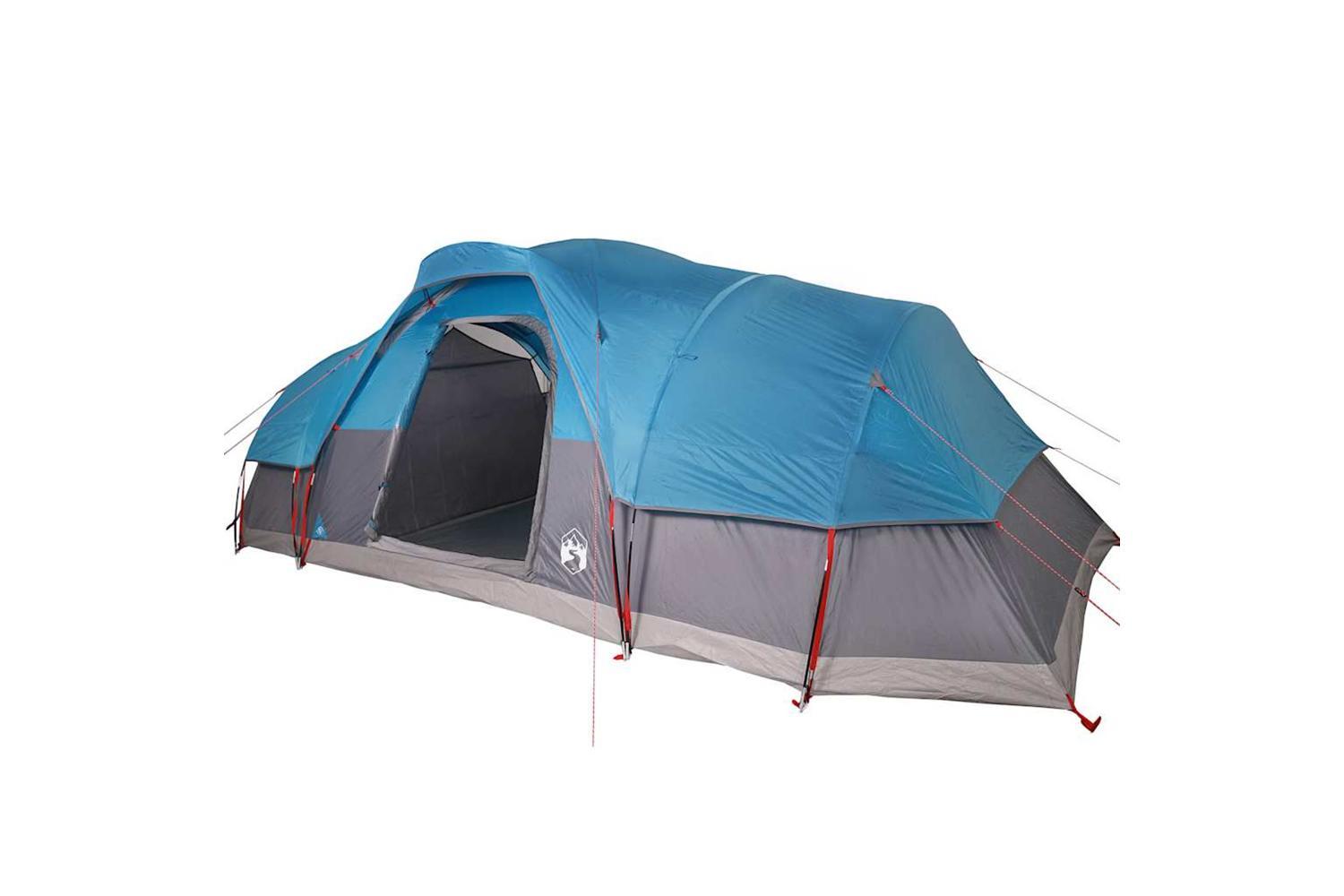 Vidaxl Family Tent Dome 11-person Blue Waterproof-5