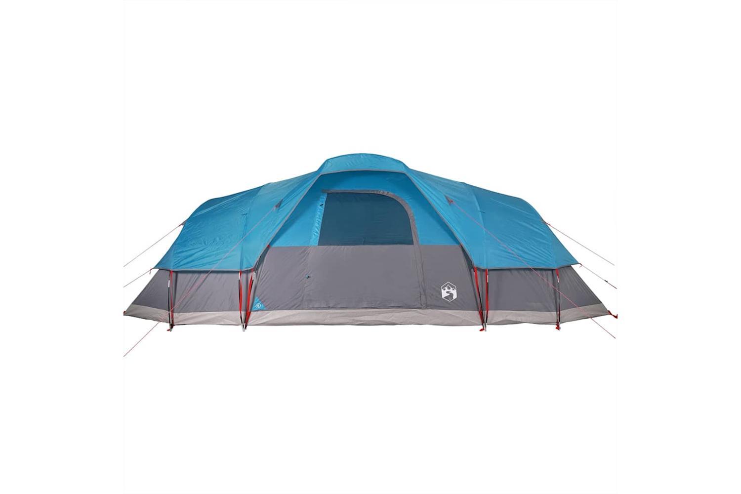 Vidaxl Family Tent Dome 11-person Blue Waterproof-6