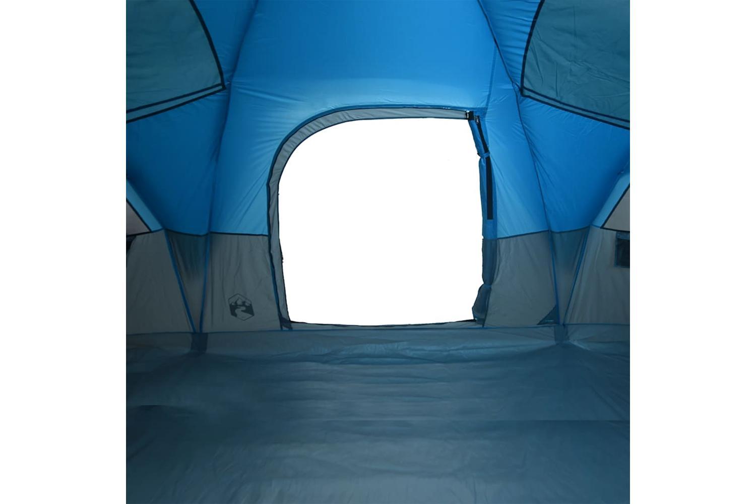 Vidaxl Family Tent Dome 11-person Blue Waterproof-10