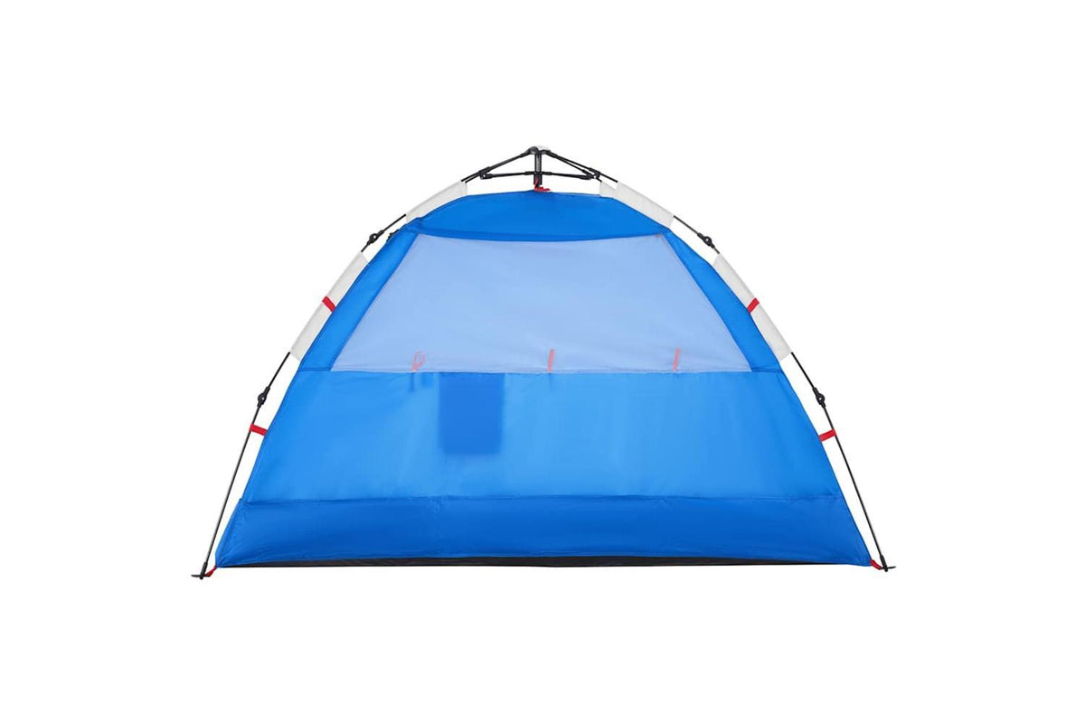 Vidaxl Beach Tent 2-person Azure Blue Quick Release Waterproof-8